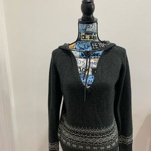 Sonoma grey hooded sweater
